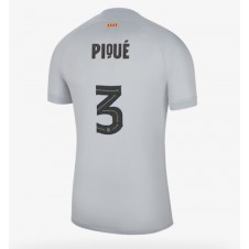Barcelona Gerard Pique #3 Tredje Tröja 2022-23 Korta ärmar